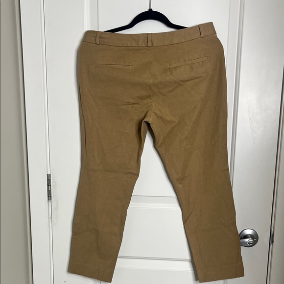 Banana Republic Tan Cropped Pants - Picture 2 of 3